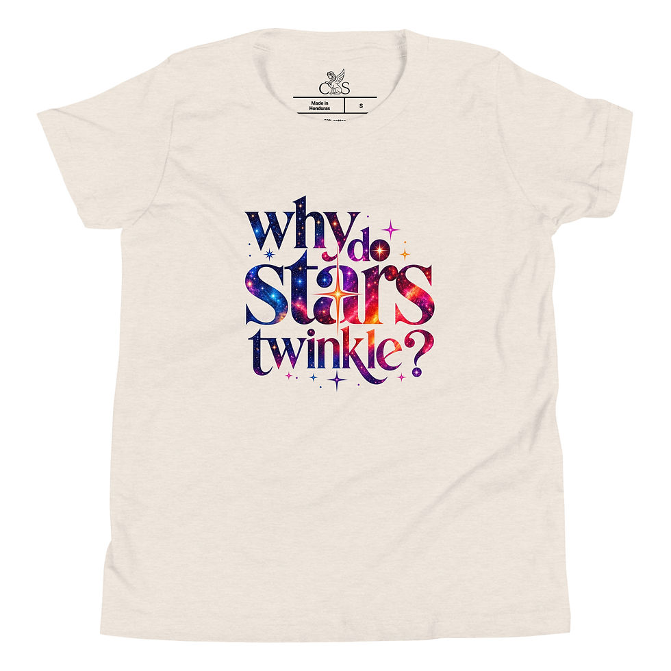 Thumbnail: Youth Short Sleeve T-Shirt - Stars