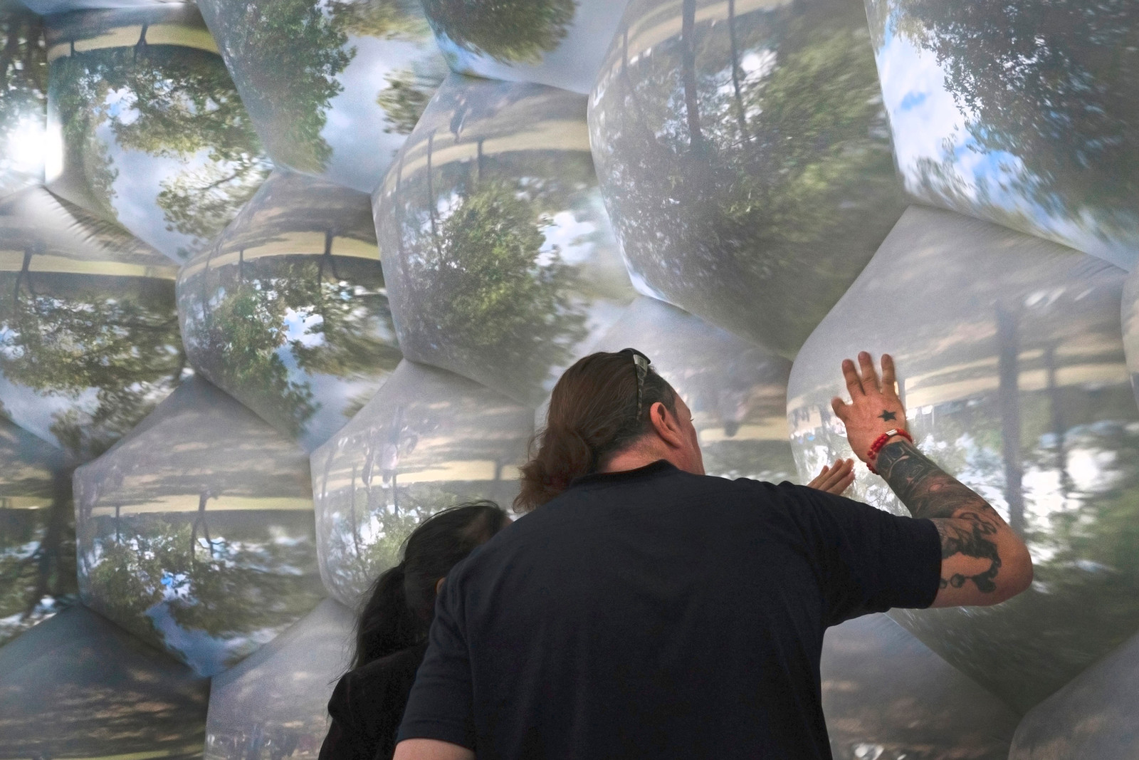 visitors are able to experience the miraculous nature of vision anew