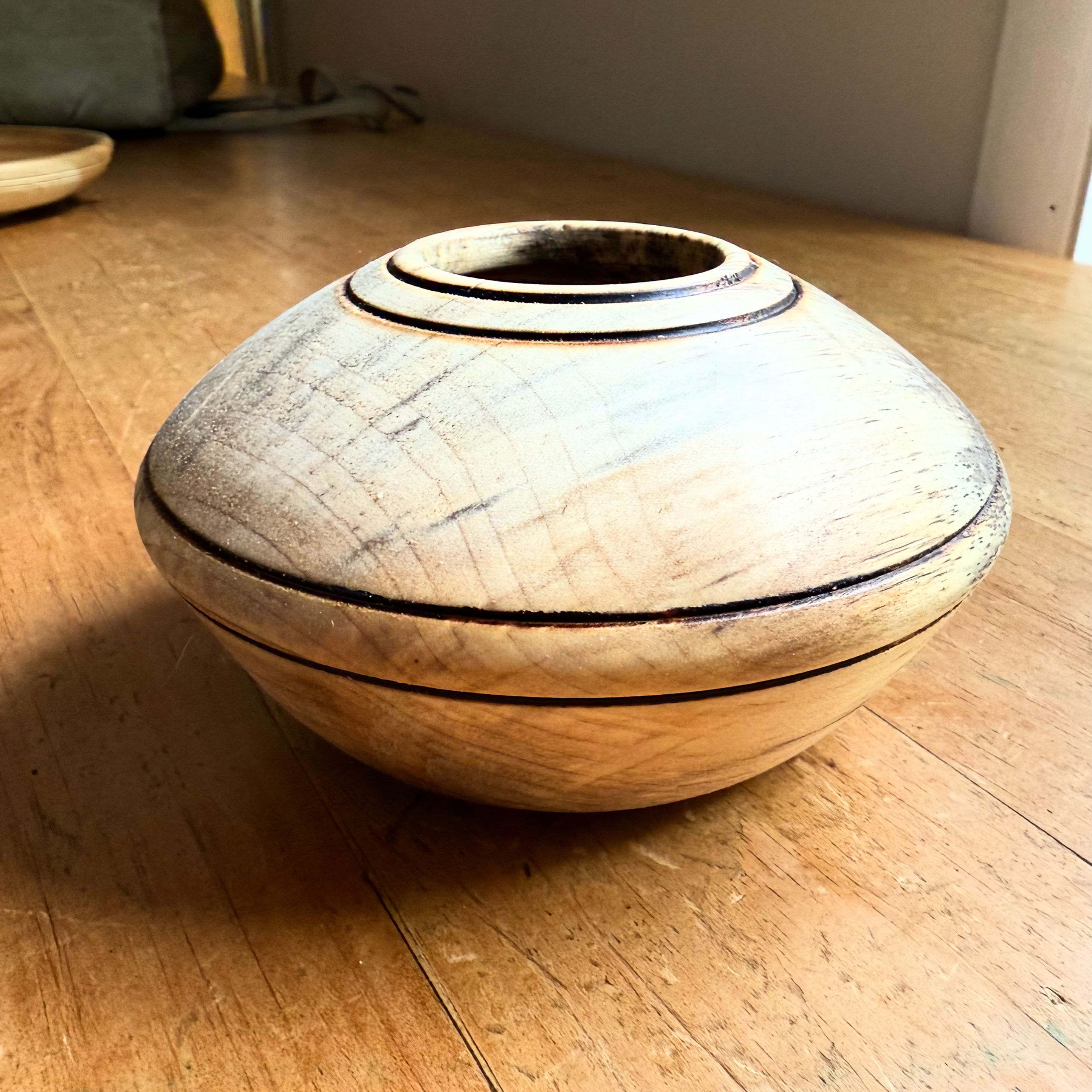 Small spalted Birch Vessel