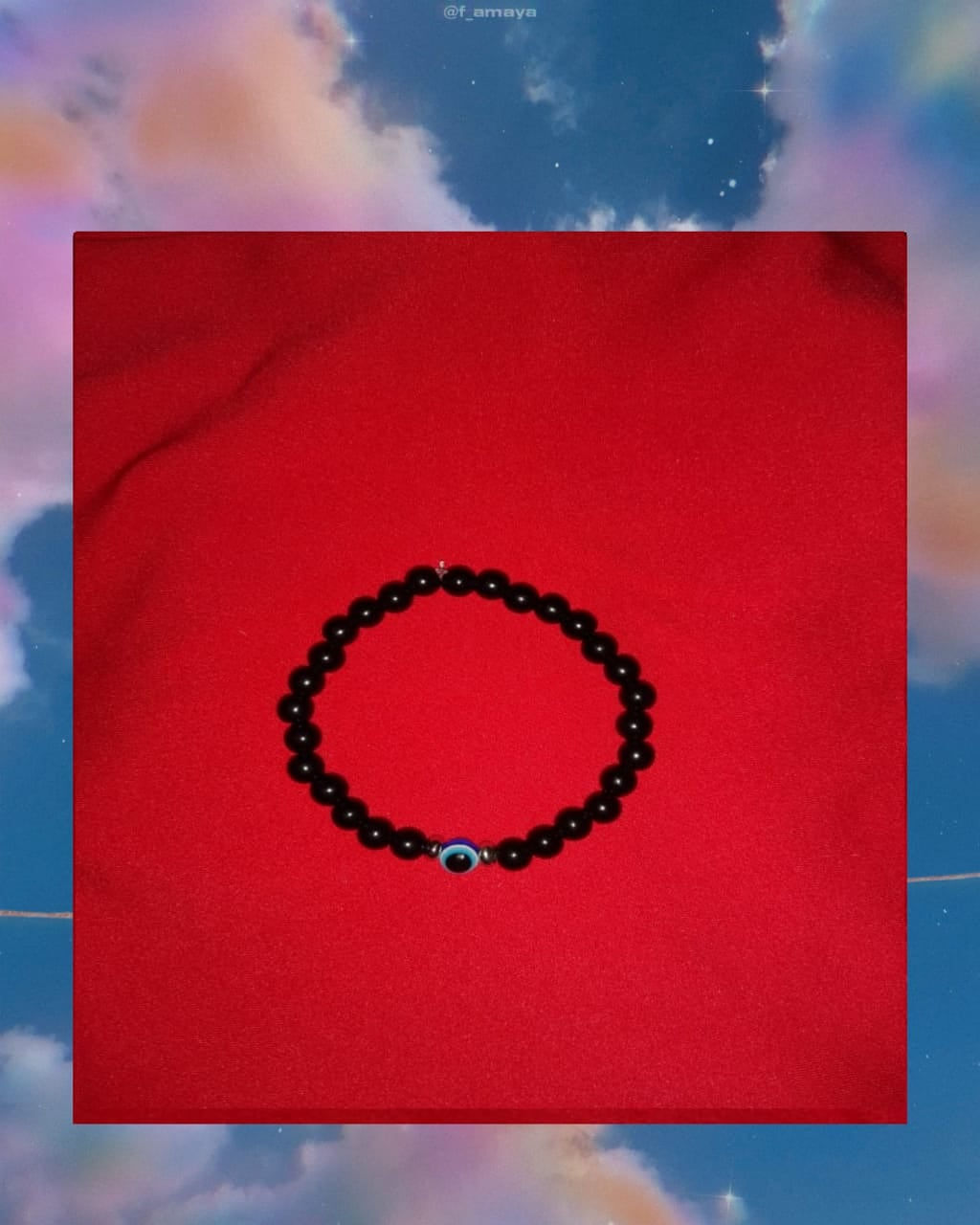 Pulseira com olho grego