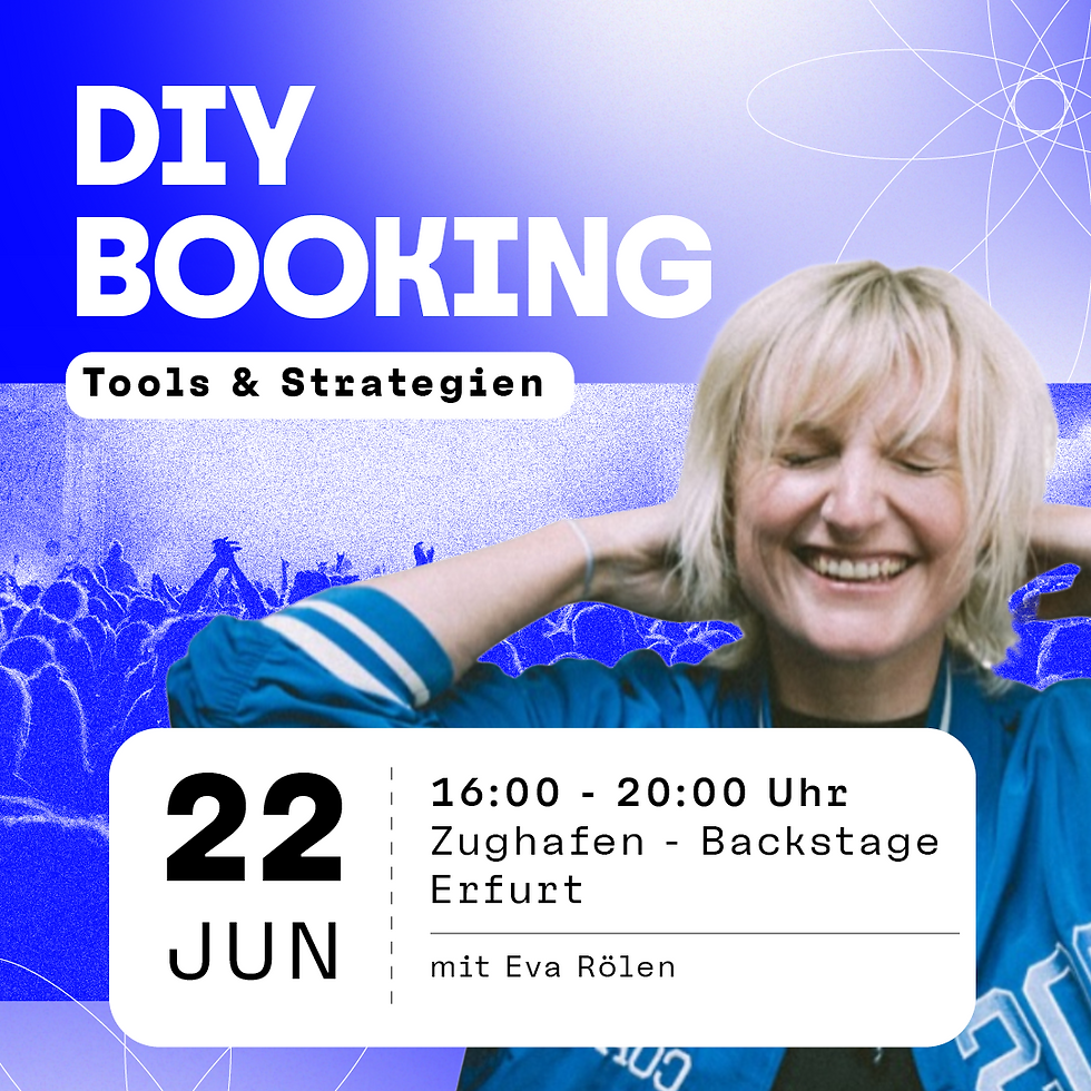 DIY BOOKING mit Eva Rölen