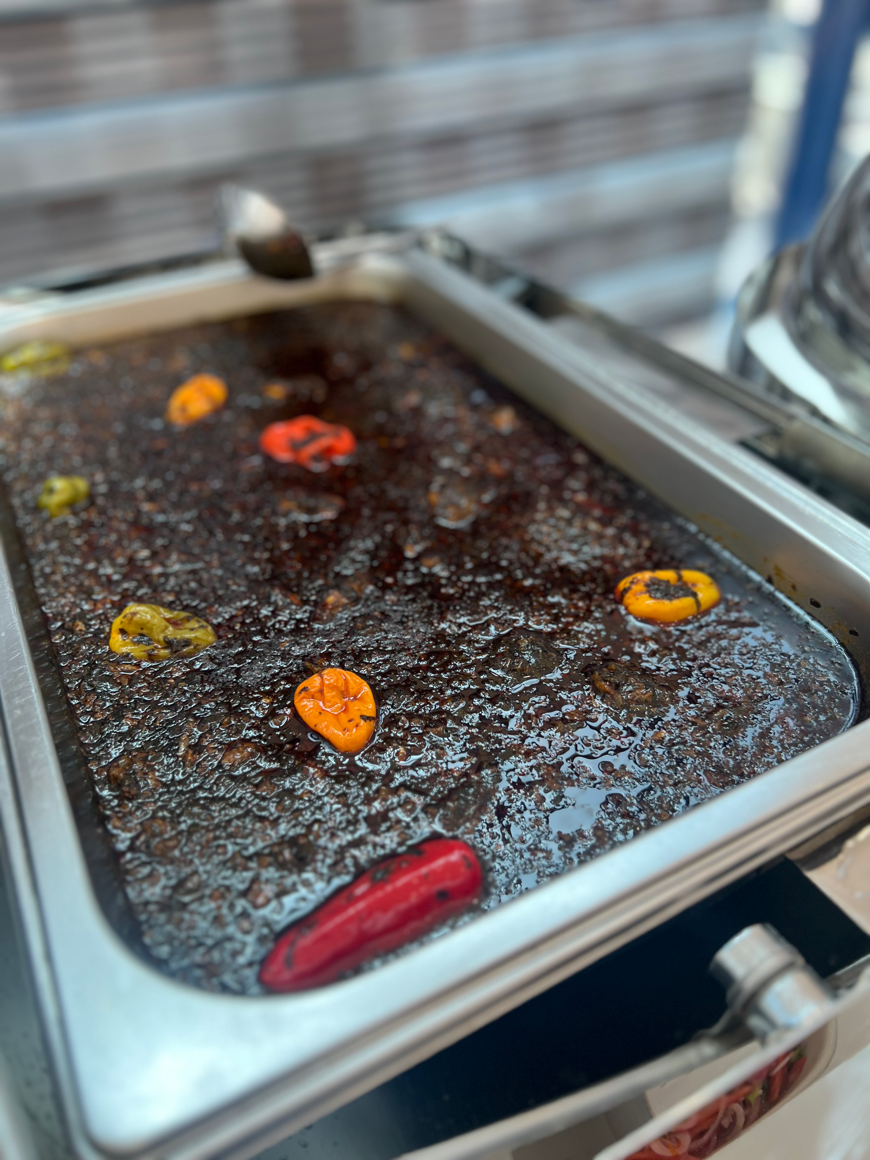 Arranged Food and Objects