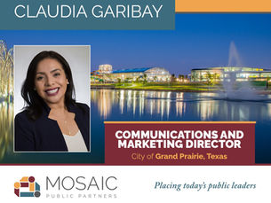 Congratulations to our recent placement - Claudia Garibay!
