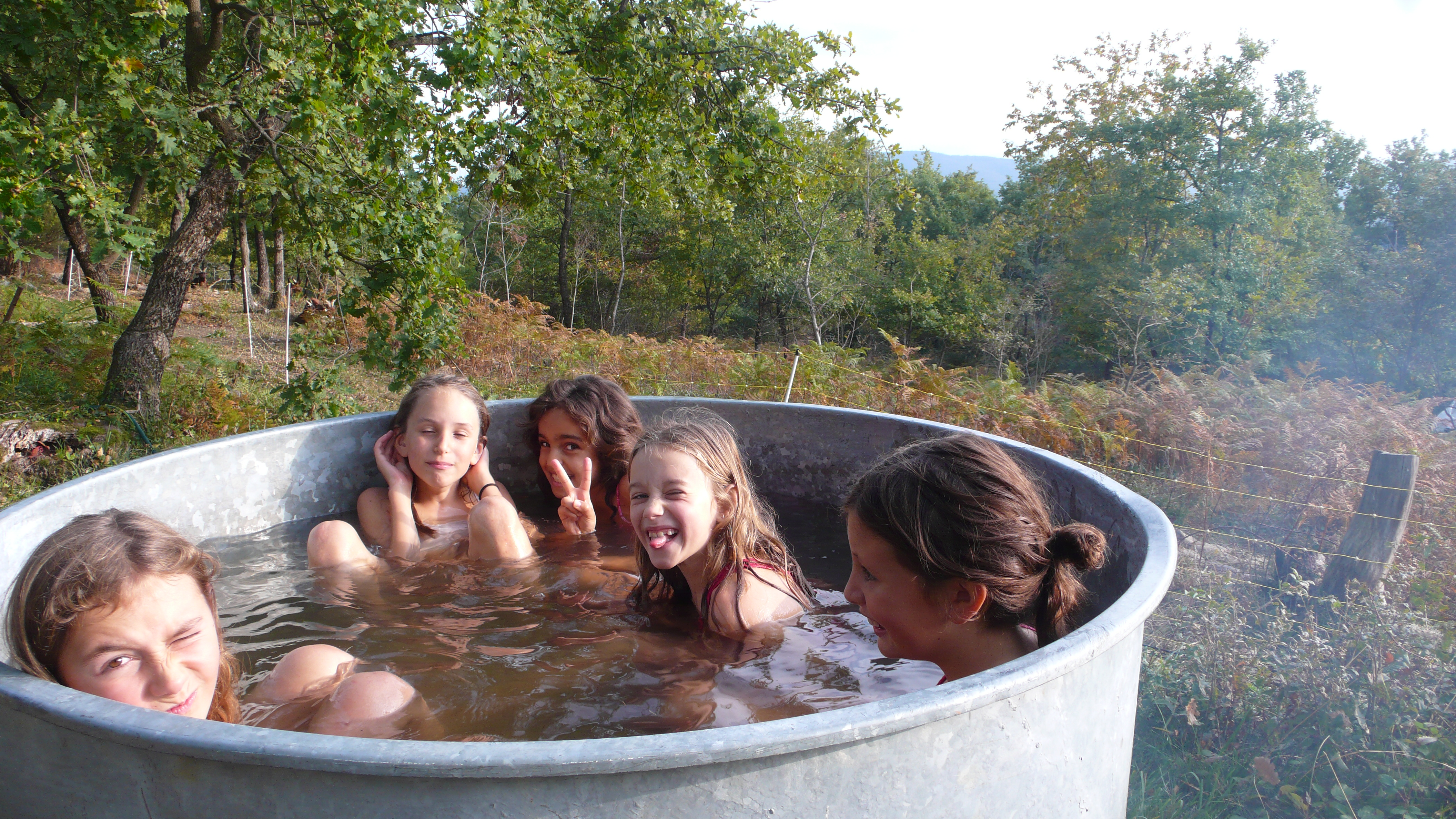 bain chaud de filles !