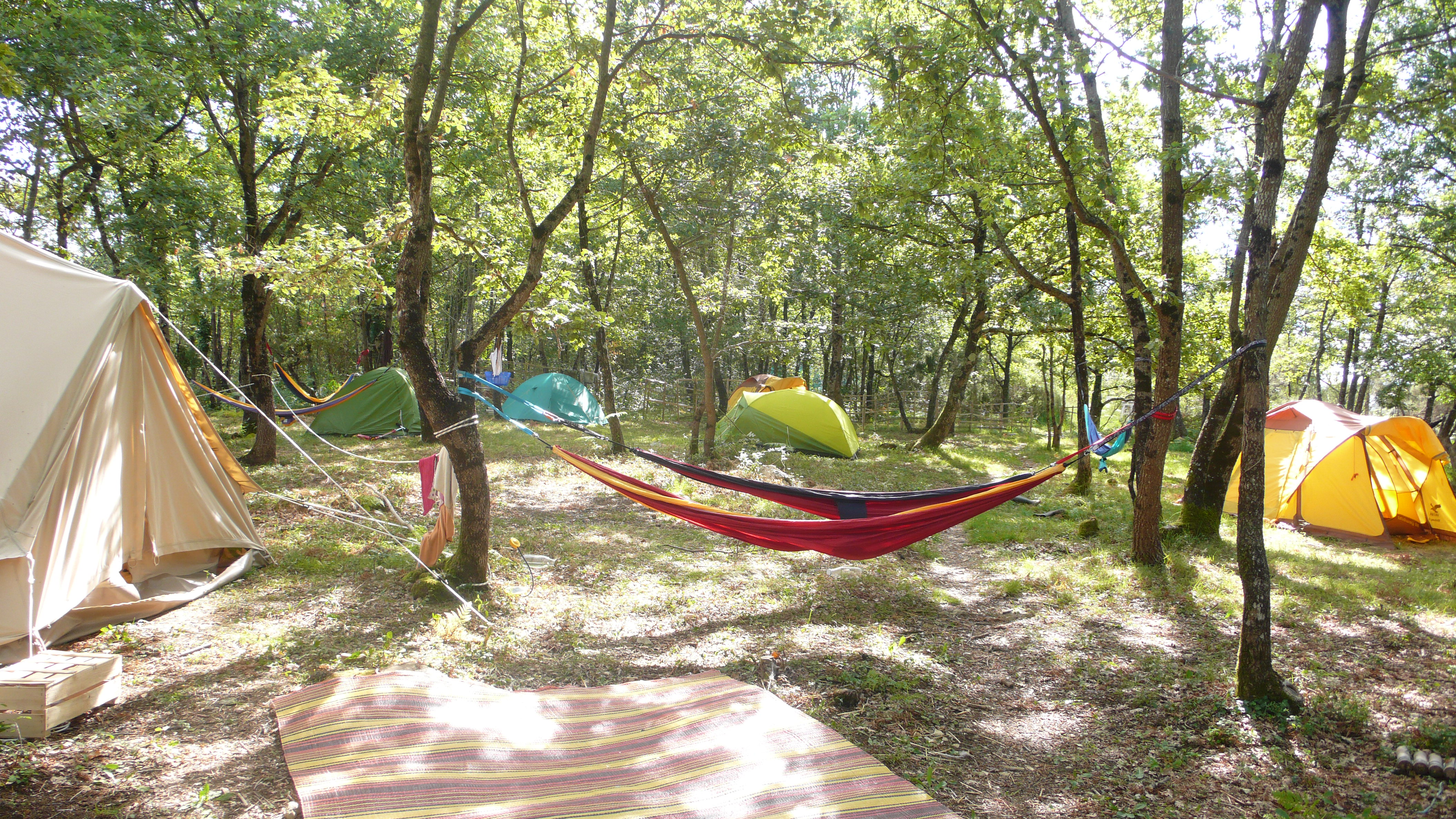 camping sous les chênes