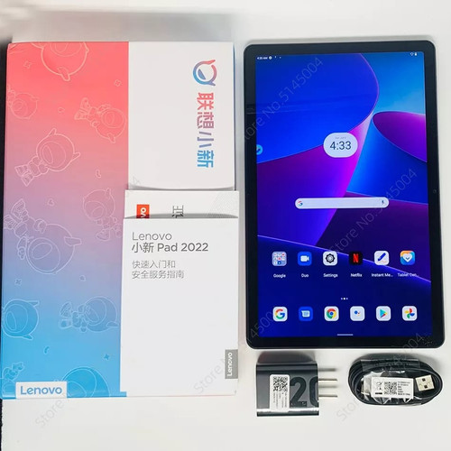 Lenovo Tab Xiaoxin Pad 2022 Tablet 10.6 polegada snapdragon octa