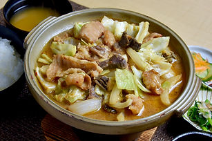 神岡とんちゃん（牛モツ）定食