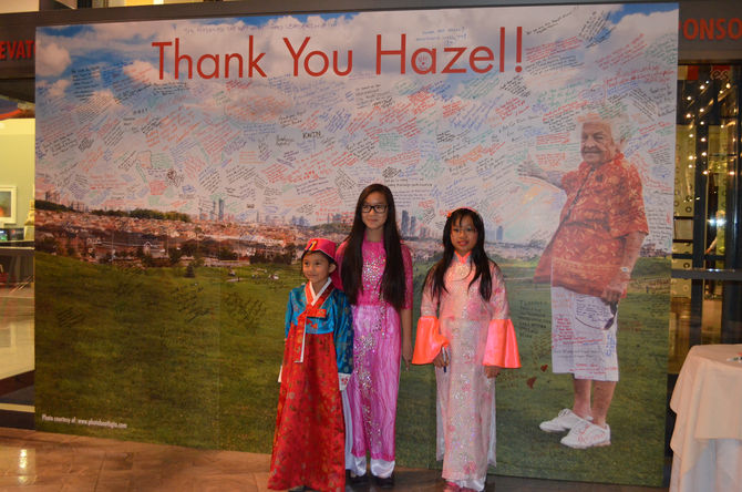Mayor Hazel "Thank you" Event