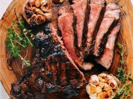 Celebrate Dad with a delicious steak dinner: Butter and Soy Glazed Rib Eye