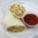 Breakfast Burrito with Bacon