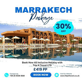 ๐ด Book Now 5 Nights Hotel Aqua Mirage Club & Aqua Parc All-๐๐ง๐๐ฅ๐ฎ๐ฌ๐ข๐ฏ๐ Holiday with Trip N Travel Private Ltd.๐ฅ
๐คฉโจ๐๐ญ๐๐ซ๐ญ๐ข๐ง๐ ๐
๐ซ๐จ๐ฆ ยฃ419 Per p๐๐ซ๐ฌ๐จ๐ง for 5 Nights Stay With All-inclusive meal Plan
๐2025 to 2026 Bookings on SALE Now!
๐ฅCompetitive pricing โ discounts up to 25%
โ Direct Return flights from UK
๐ Private return airport transfers in Marrakech
Activities:
๐โโ Kids Club
๐โโ 6 tennis courts
๐โโ Football field
๐โโ 3 outdoor swimming pools
๐คฟ Free water park Access
๐ Spa And Wellness Center
๐โโ 5 Bars / lounges and 2 snack bars
๐โโ 2 restaurants