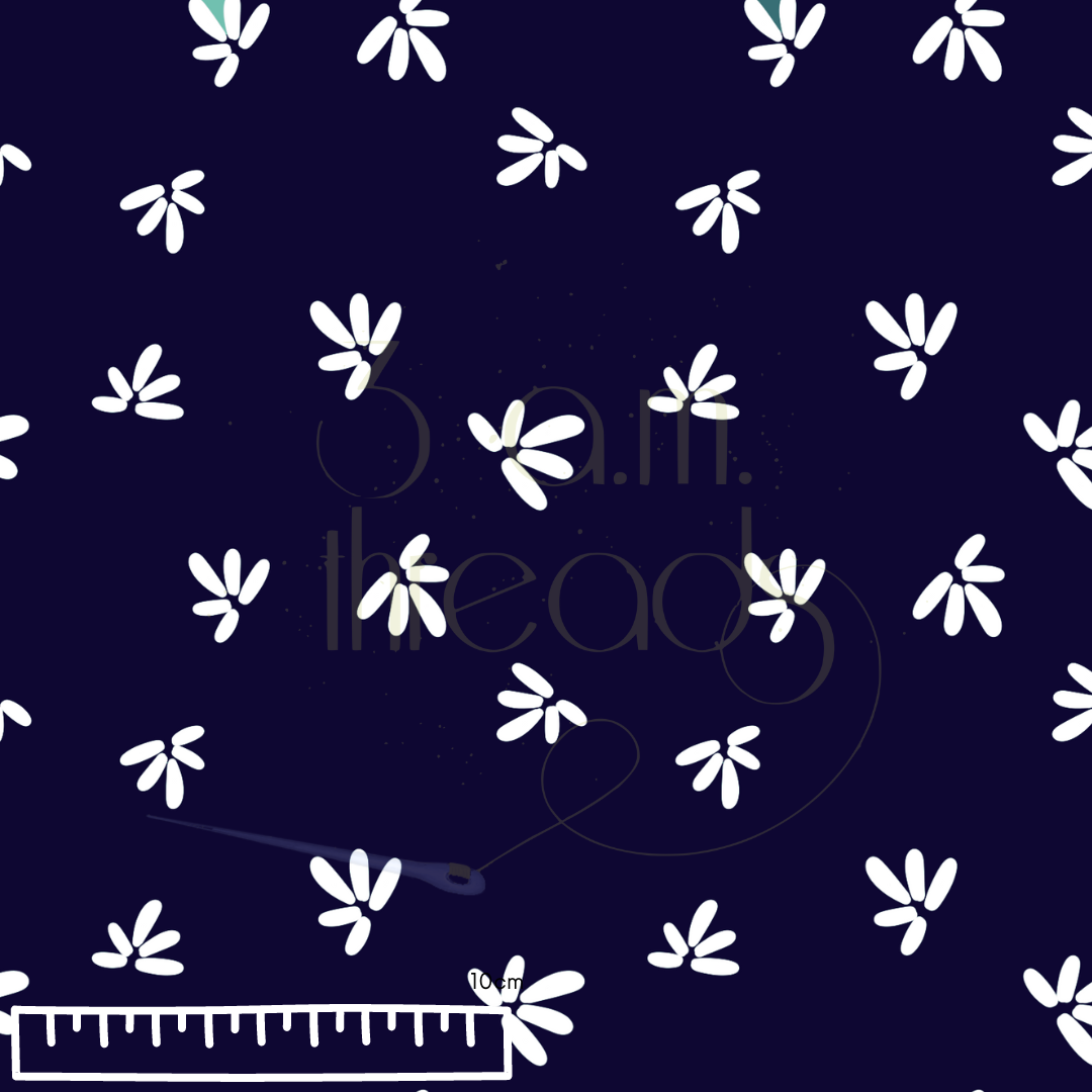 Ditsy Floral - Dark Sky