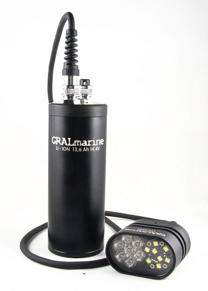 LED DUO half VIDEO & 13,6 Ah
