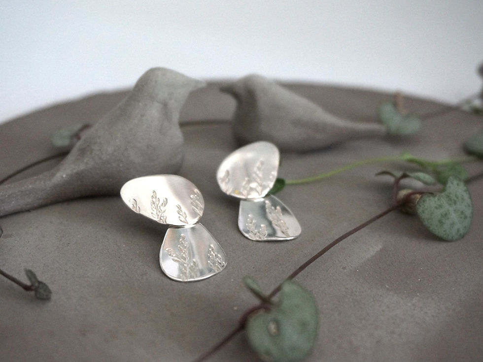 Miniature : Sauvage - Boucles d'oreilles en Argent 925