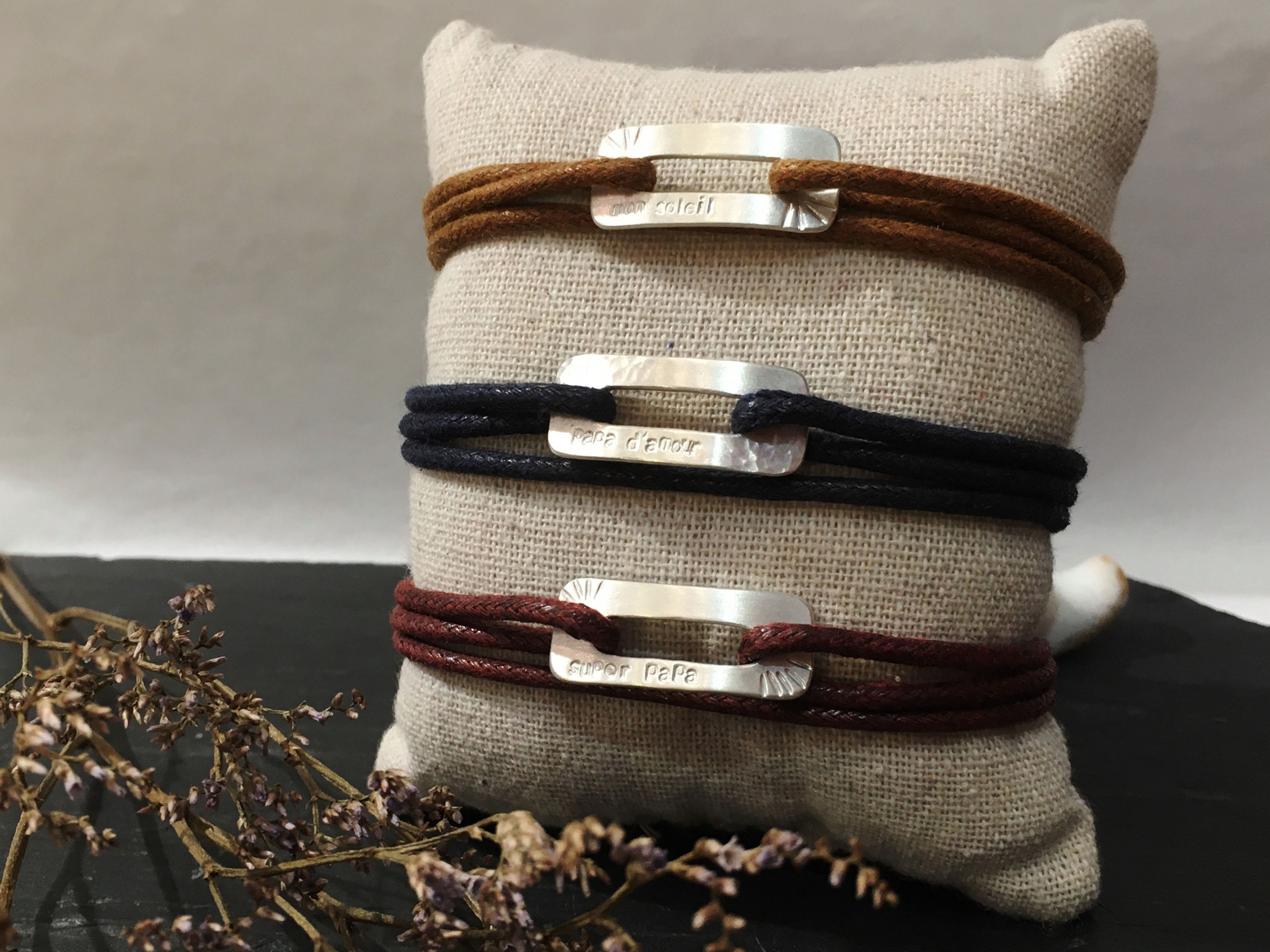 Bracelet Homme à personnaliser, en argent 925