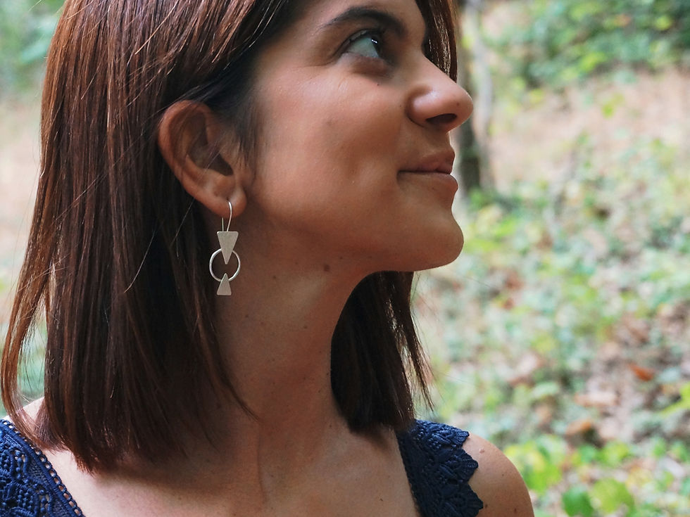 Miniature : Lumière - Pendants d'oreilles