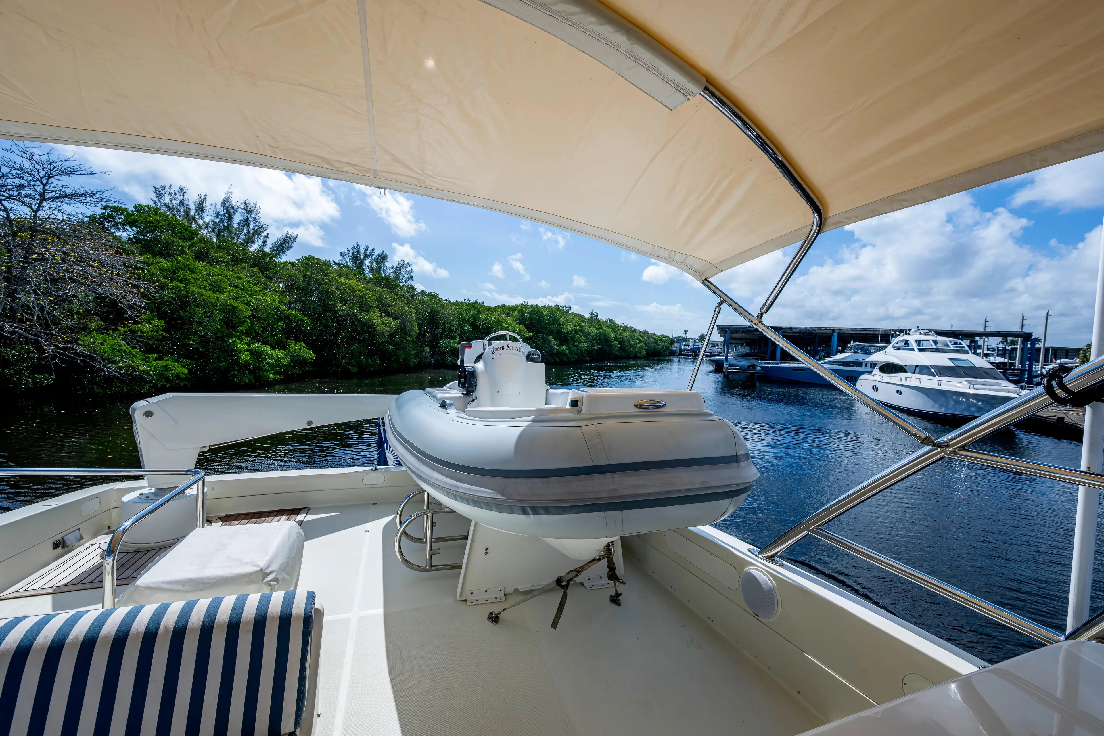 1997 Ferretti Yachts 650 - tender