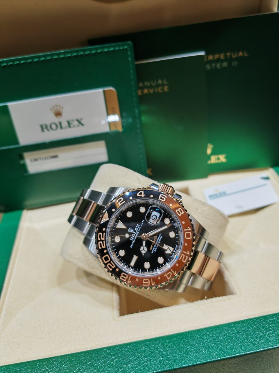 Thumbnail: Rolex GMT Master II aka Rootbeer 40mm