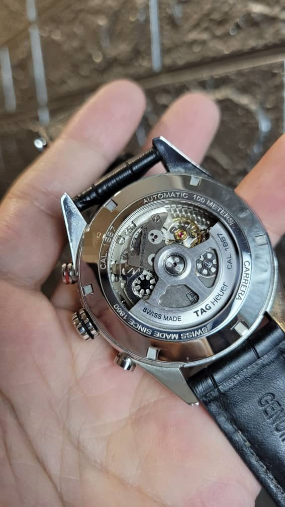 Thumbnail: TAG HEURER CARRERA 1887 CHRONOGRAPH CERAMIC