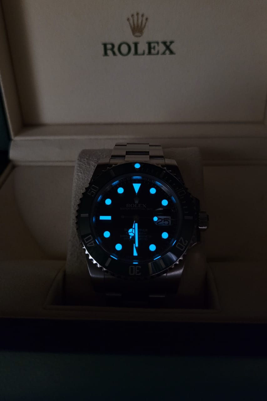 Thumbnail: Rolex Green Sub 116610LV aka Hulk