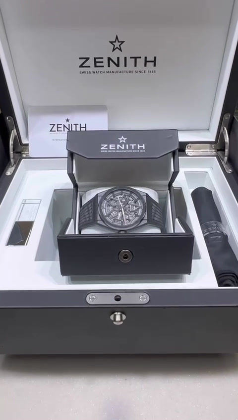 Thumbnail: Zenith Defy Skeleton Classic Ceramic