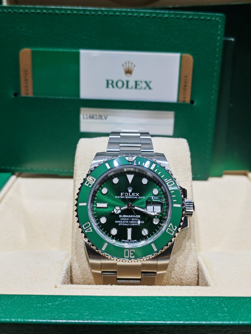 Thumbnail: Rolex Submariner Green Hulk 40mm 2018