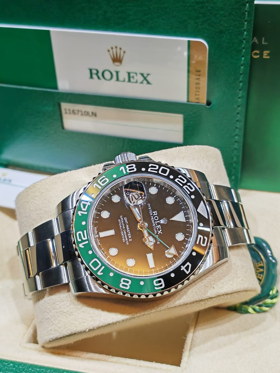Thumbnail: Rolex GMT Master II Oyster Coverted To Sprite