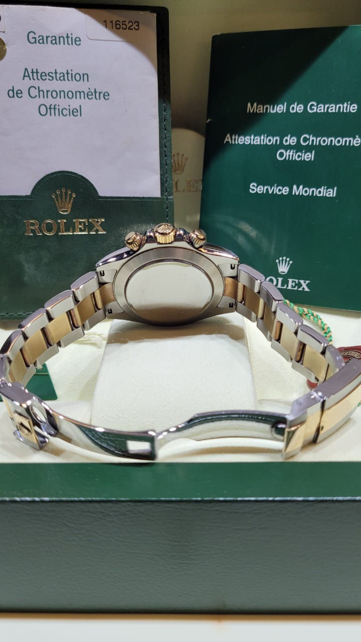 Thumbnail: Rolex Daytona 18k Half Gold Black Dial