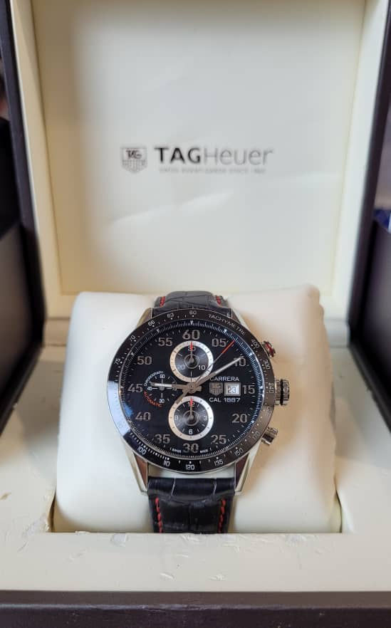 TAG HEURER CARRERA 1887 CHRONOGRAPH CERAMIC