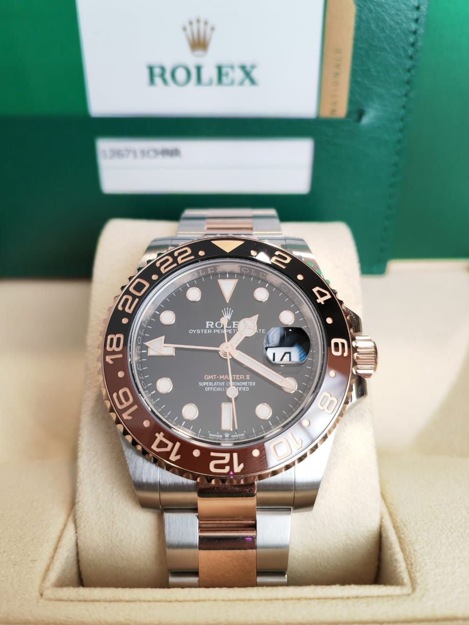 Thumbnail: Rolex GMT Master II aka Rootbeer 40mm