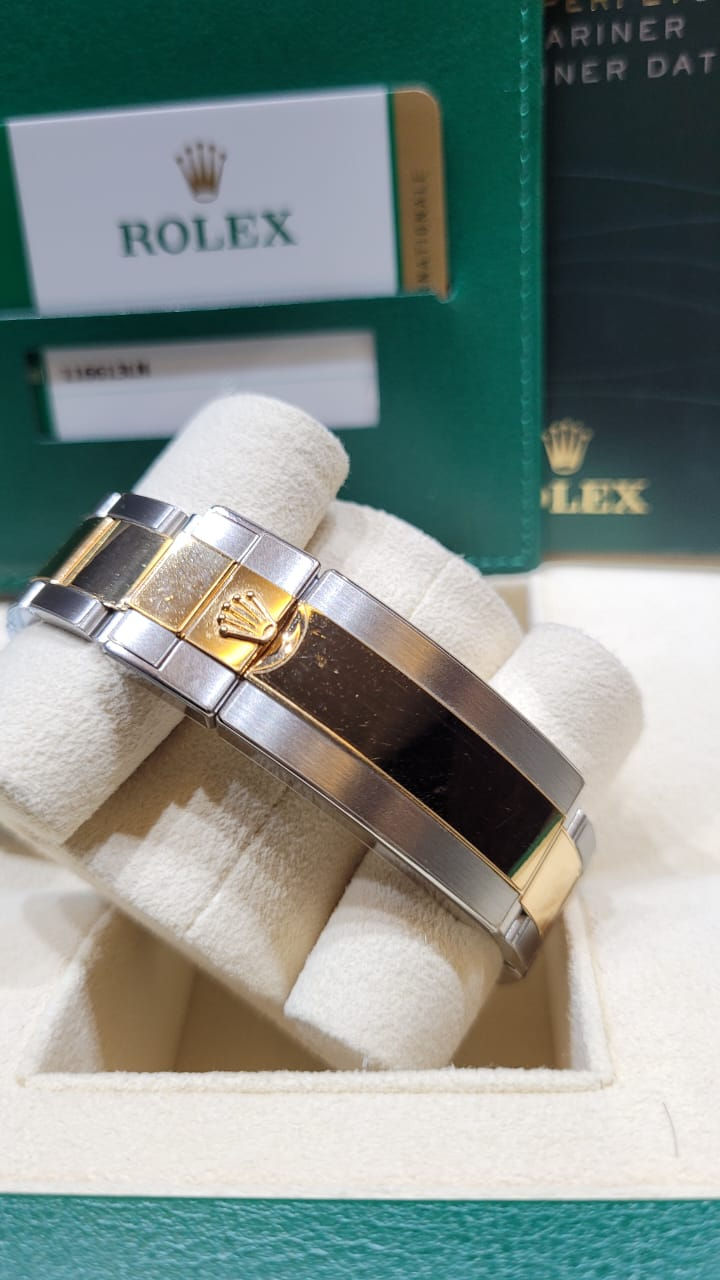 Thumbnail: Rolex Submariner 18k Halfgold 116613ln