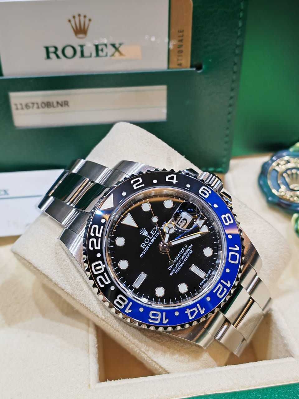 Thumbnail: Rolex GMT Master II Batman 40mm