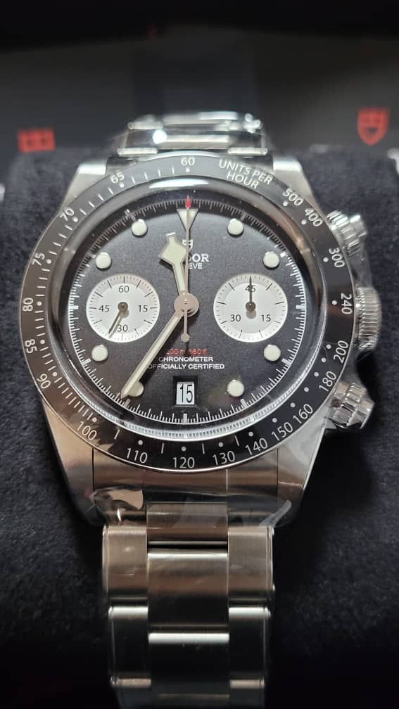 Thumbnail: Tudor Black Bay Chrono 2021 41mm Black Dial