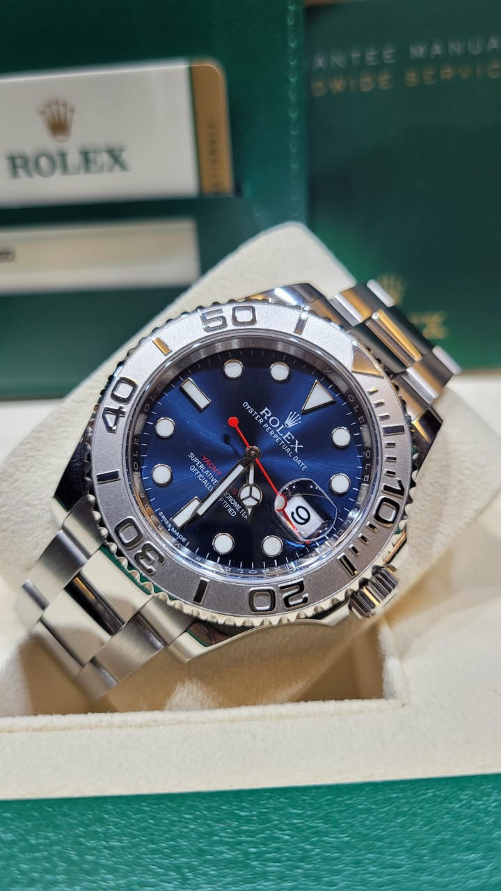 Thumbnail: Rolex Yacht-Master Blue 40mm Platinum