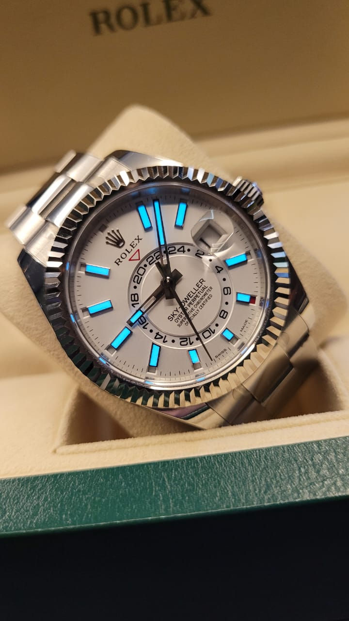 Thumbnail: Rolex Sky-Dweller Annual Calendar White