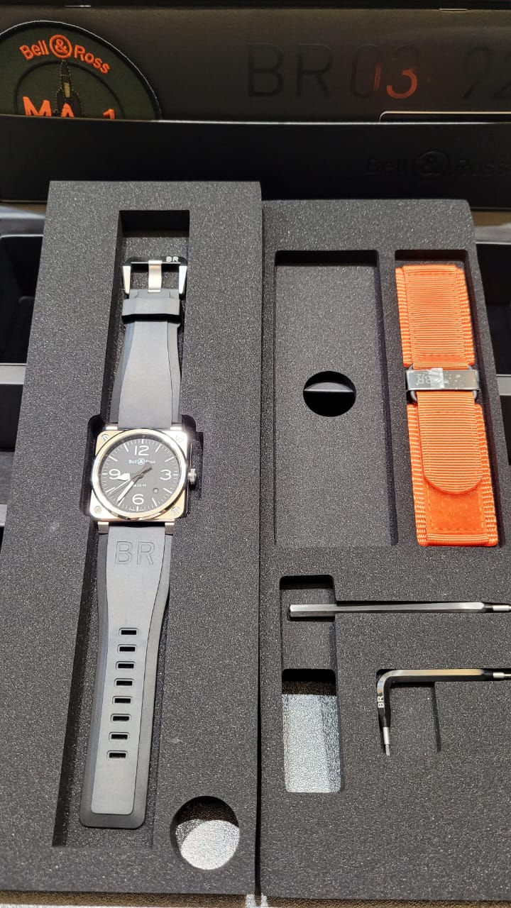 Bell & Ross BR 03-92 42mm Black Steel