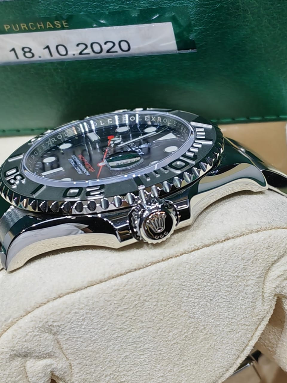 Thumbnail: Rolex Yacht-Master Blue Dial Platinum 2020
