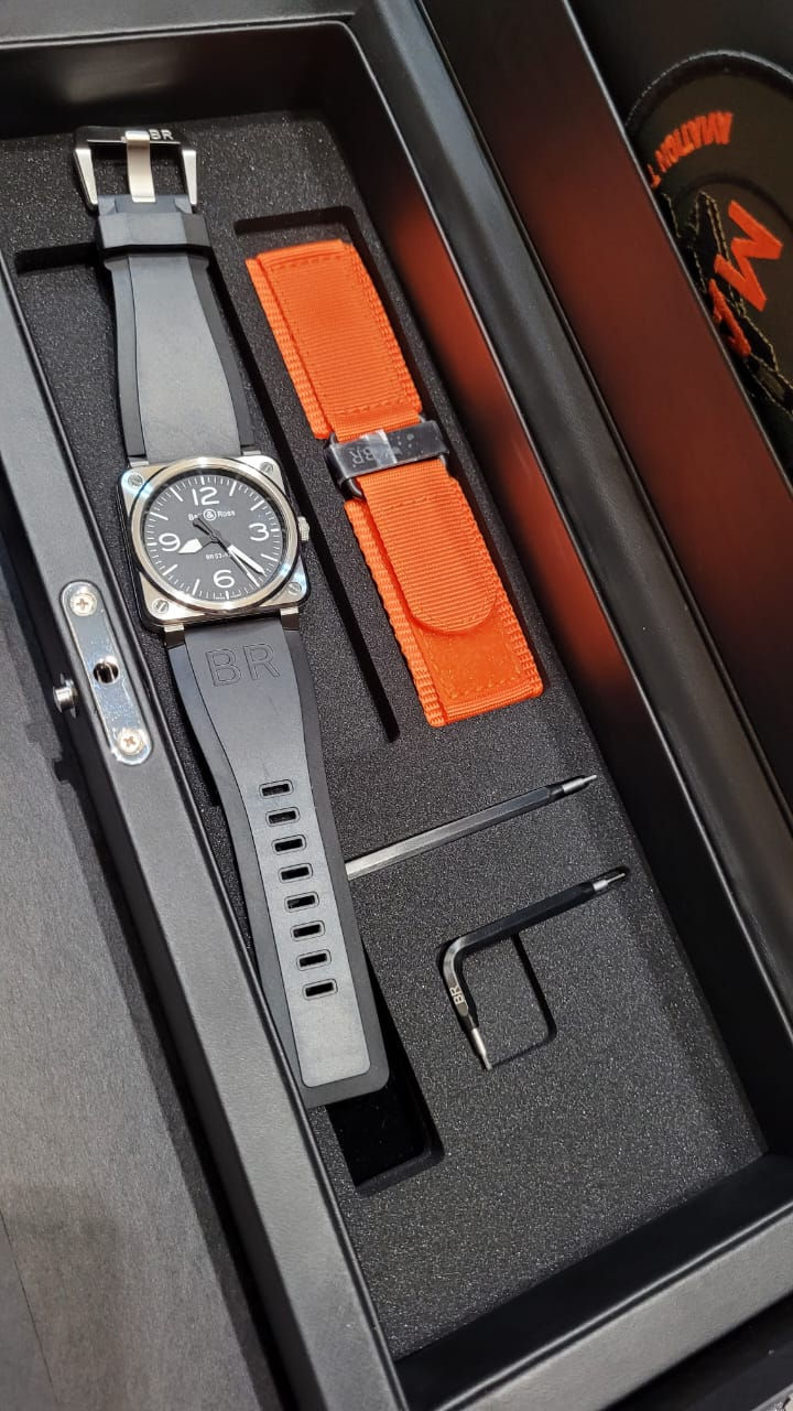 Thumbnail: Bell & Ross BR 03-92 42mm Black Steel