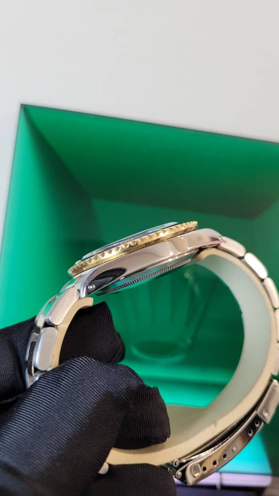 Thumbnail: Rolex Vintage blue Submariner 18k half gold