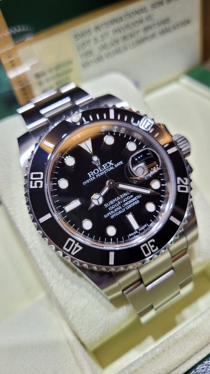 Thumbnail: Rolex Black Submariner 116610LN 40mm