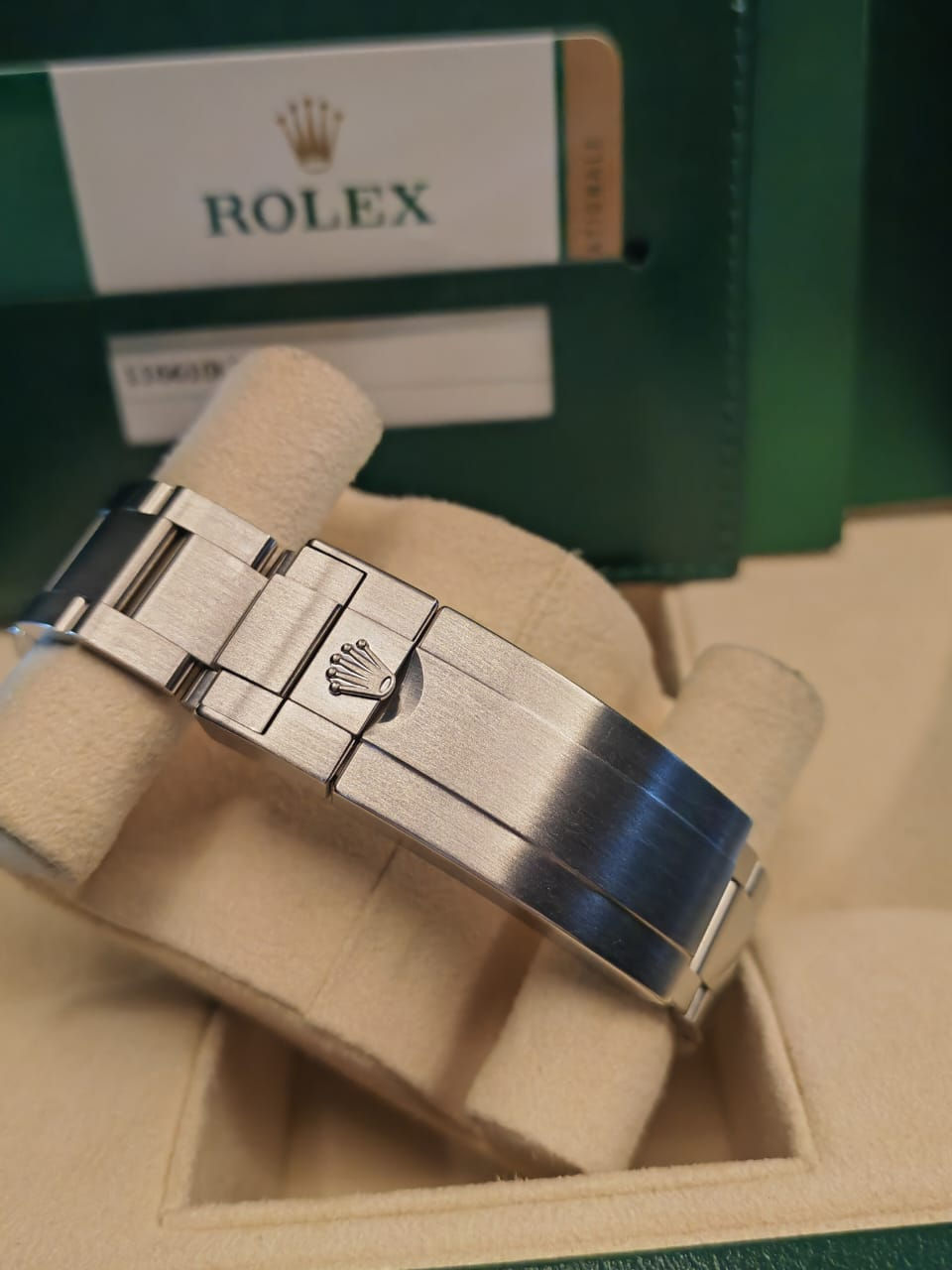 Thumbnail: Rolex Submariner Black Converted To Hulk