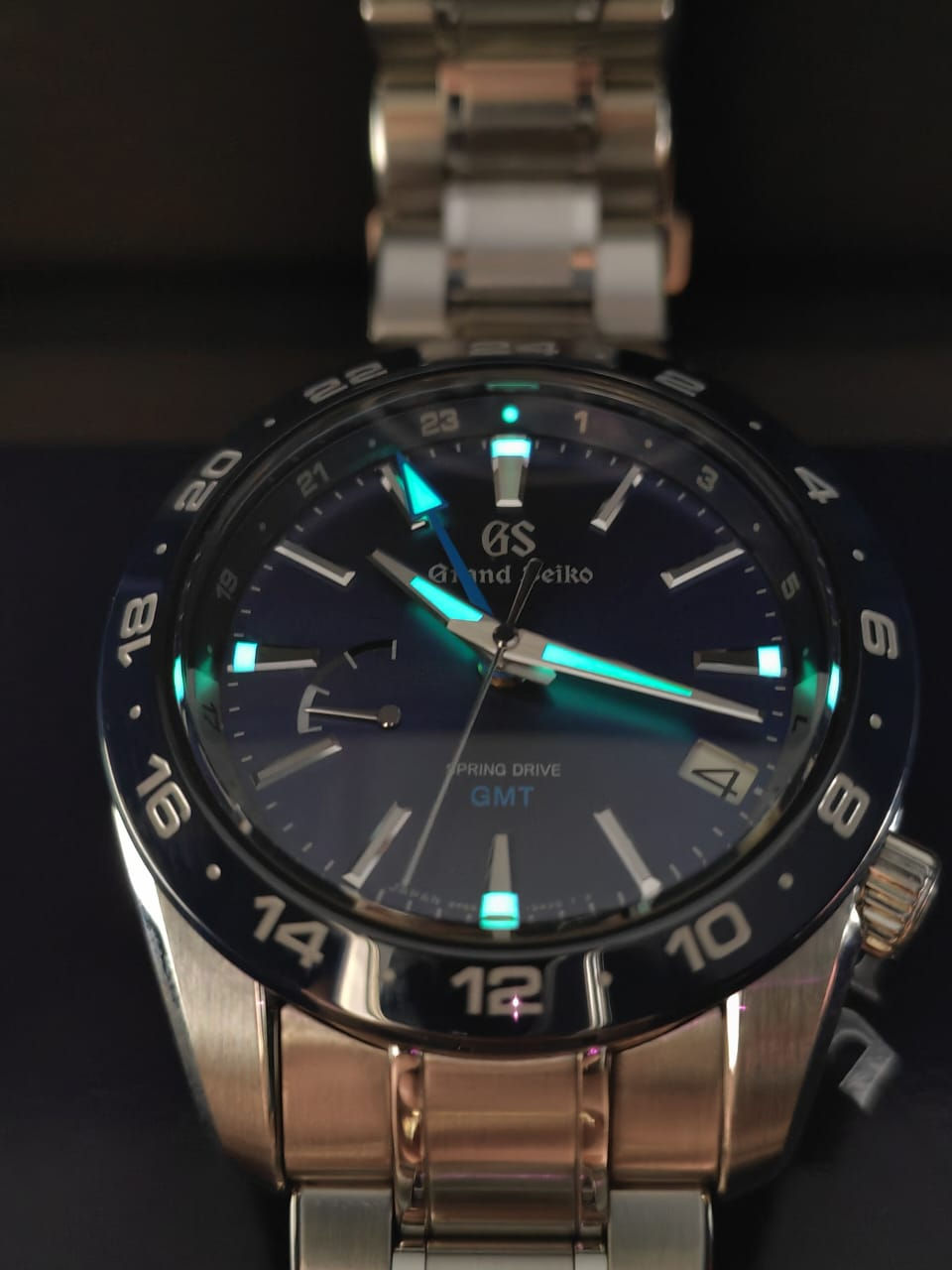Thumbnail: Grand Seiko Sport Collection GMT Blue
