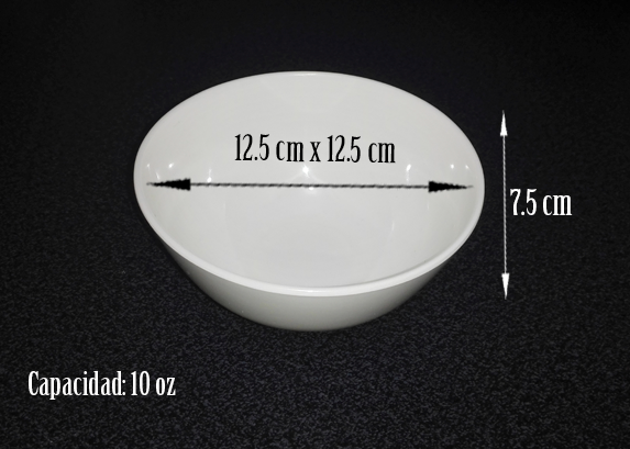 Miniatura: Tazon Redondo Pequeño (W)