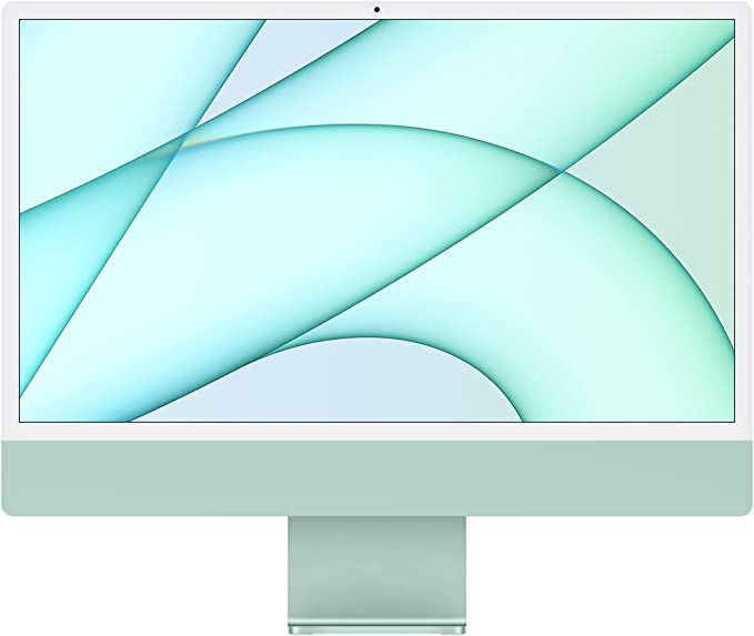 Apple 2021 iMac (24 Pouces, Puce M1 avec CPUet GPU 8 cœurs, 8 Go RAM, 512 Go)