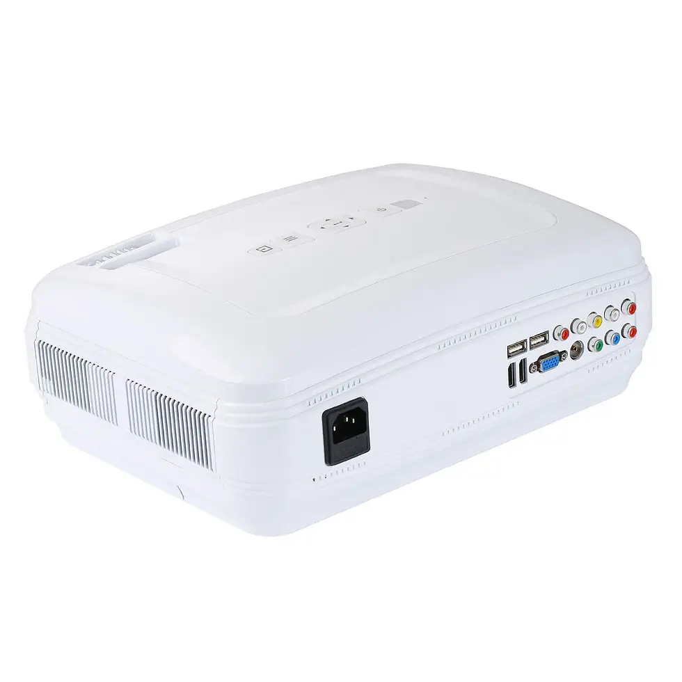 Thumbnail: 10000 lumens 3D 1080P Full HD Mini projecteur LED Multimédia Home Cinéma Android