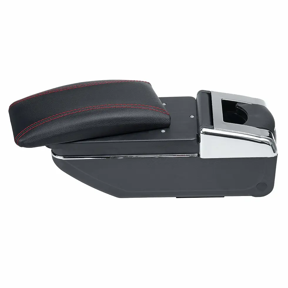Miniature : Kraft Boîte De Rangement De Voiture, Boîte Emballage Noir Perodua Myvi Accoudoir