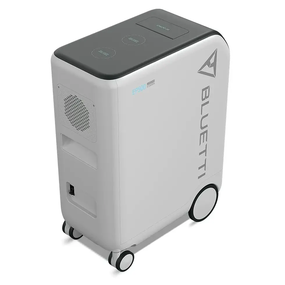 Thumbnail: BLUETTI EP500 Centrale solaire 2000W 5100Wh, Sortie à onde sinusoïdale pure
