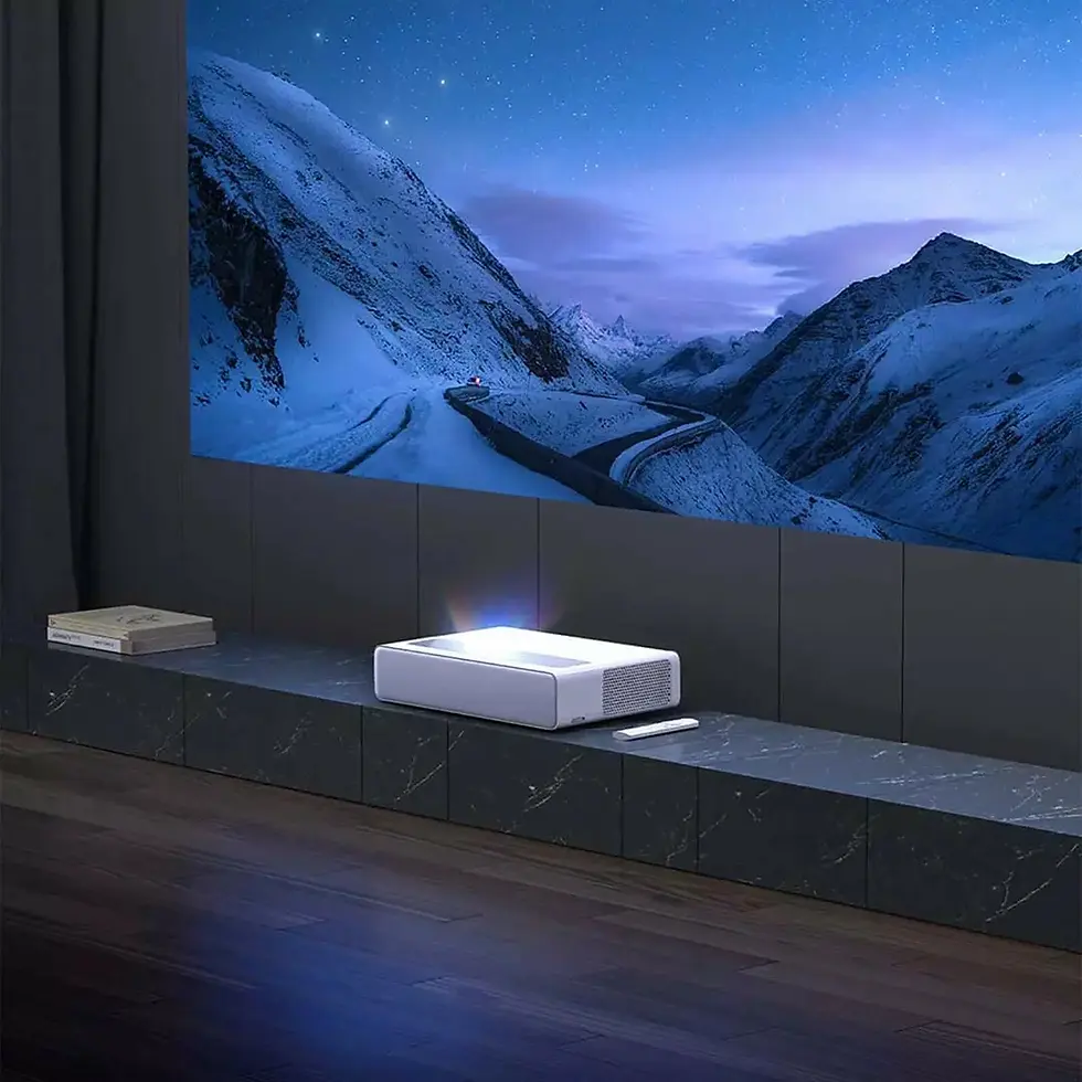 Miniatura: Xiaomi Laser Cinema 1400 Lumens ANSI WANOS Atmos MEMC RGB Projection TV 2G + 16G