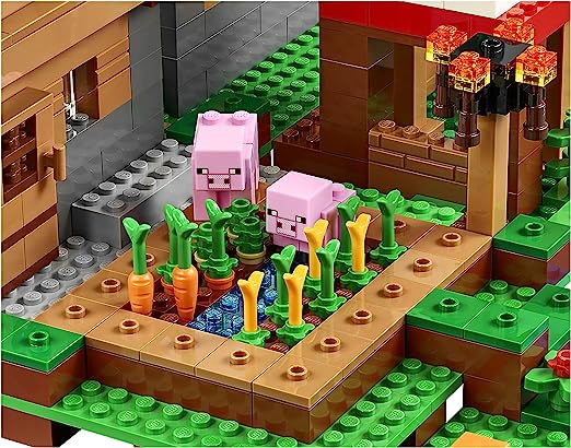 Miniature : LEGO Minecraft 21128 The Village Building Kit (1600 Piece) by LEGO