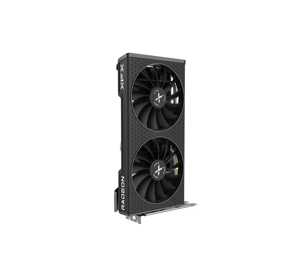 XFX Speedster QICK210 Radeon RX 6500XT Carte graphique de jeu noire
